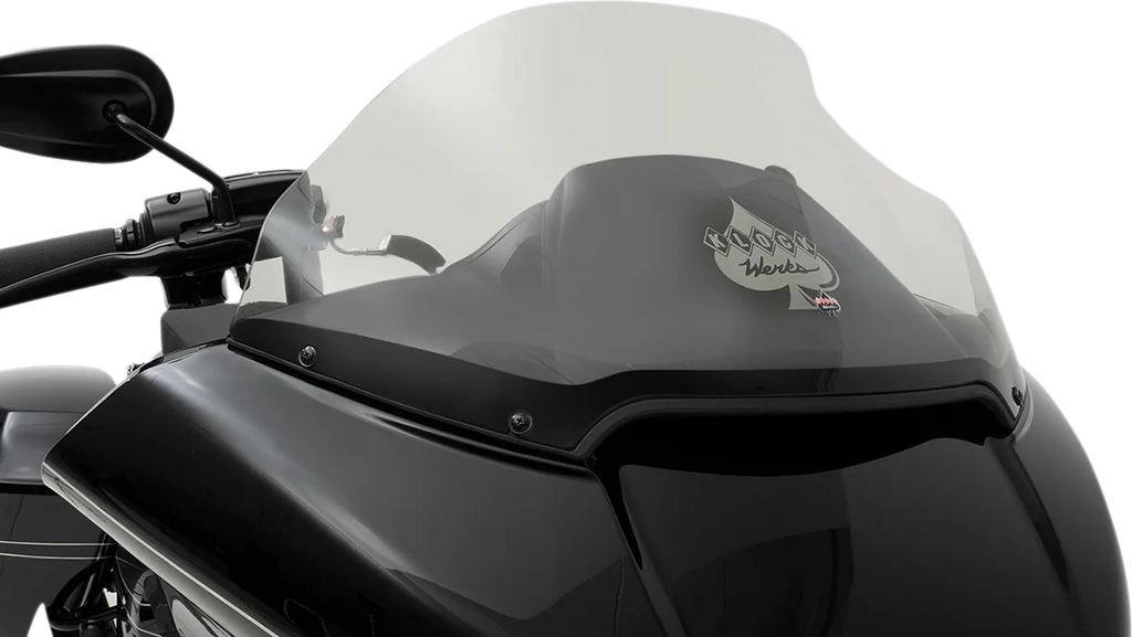 Klock Werks Flare™ Windshield - 14" - Dark Smoke - FLTR KWW-01-0317 - Additional View 6