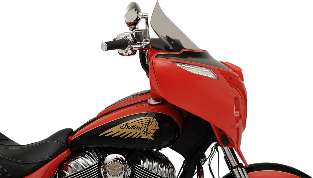 Klock Werks Flare™ Windshield - 14" - Tall - Clear - Indian KWW-04-0497 - Main Product View