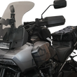 Load image into Gallery viewer, Klock Werks Flare™ Windshield - 15-1/2" - Tint - Pan America KWW-03-0001-T - Back View