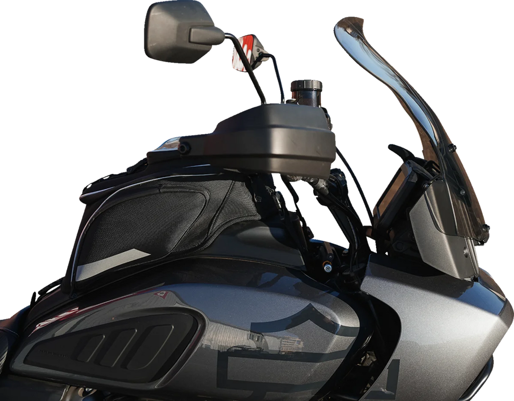 Klock Werks Flare™ Windshield - 15-1/2" - Tint - Pan America KWW-03-0001-T - Additional View 6