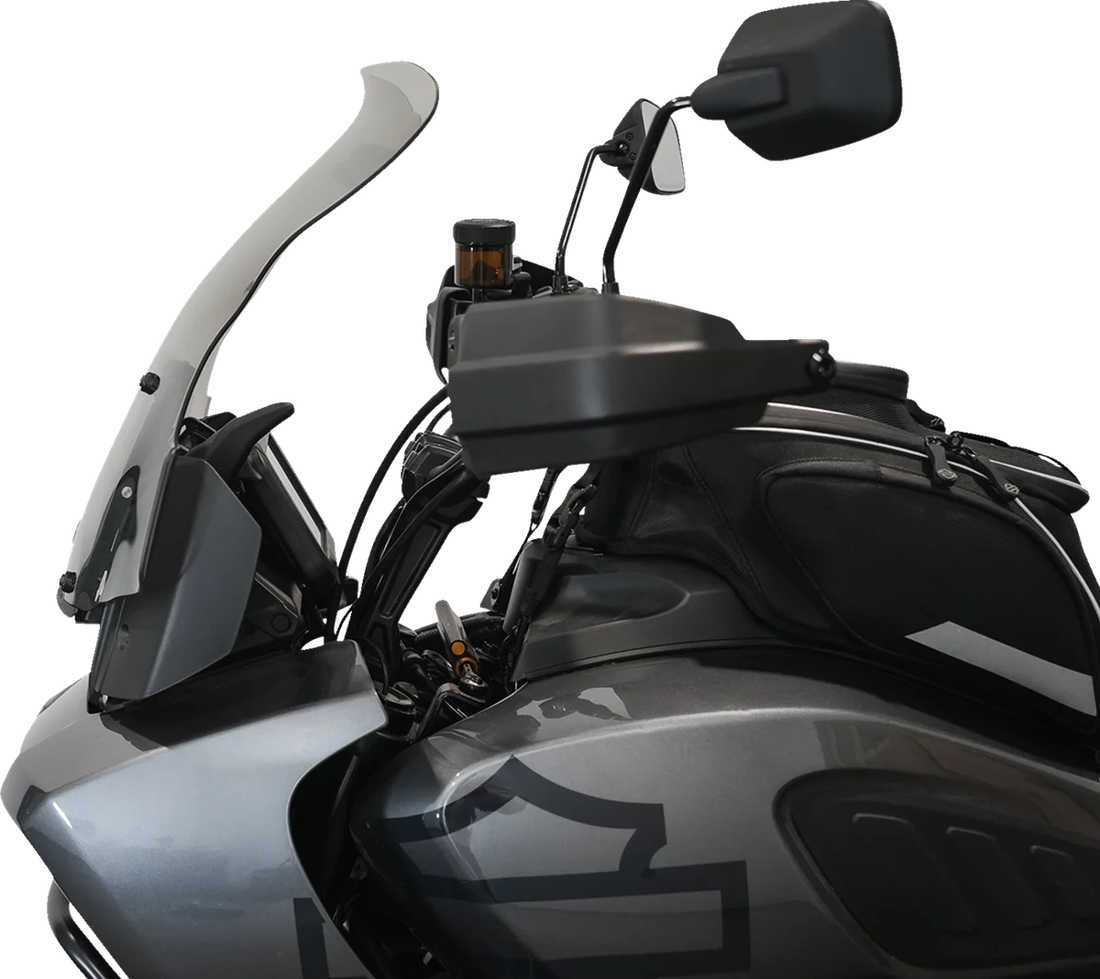 Klock Werks Flare™ Windshield - 15-1/2" - Tint - Pan America KWW-03-0001-T - Additional View 10