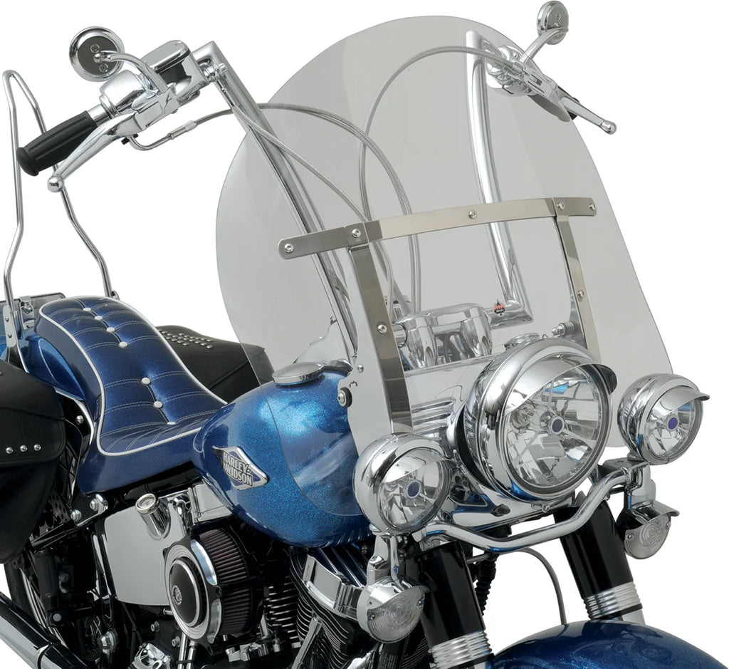 Klock Werks Flare™ Windshield - 17" - Clear - FLST KWW-02-0235 - Main Product View