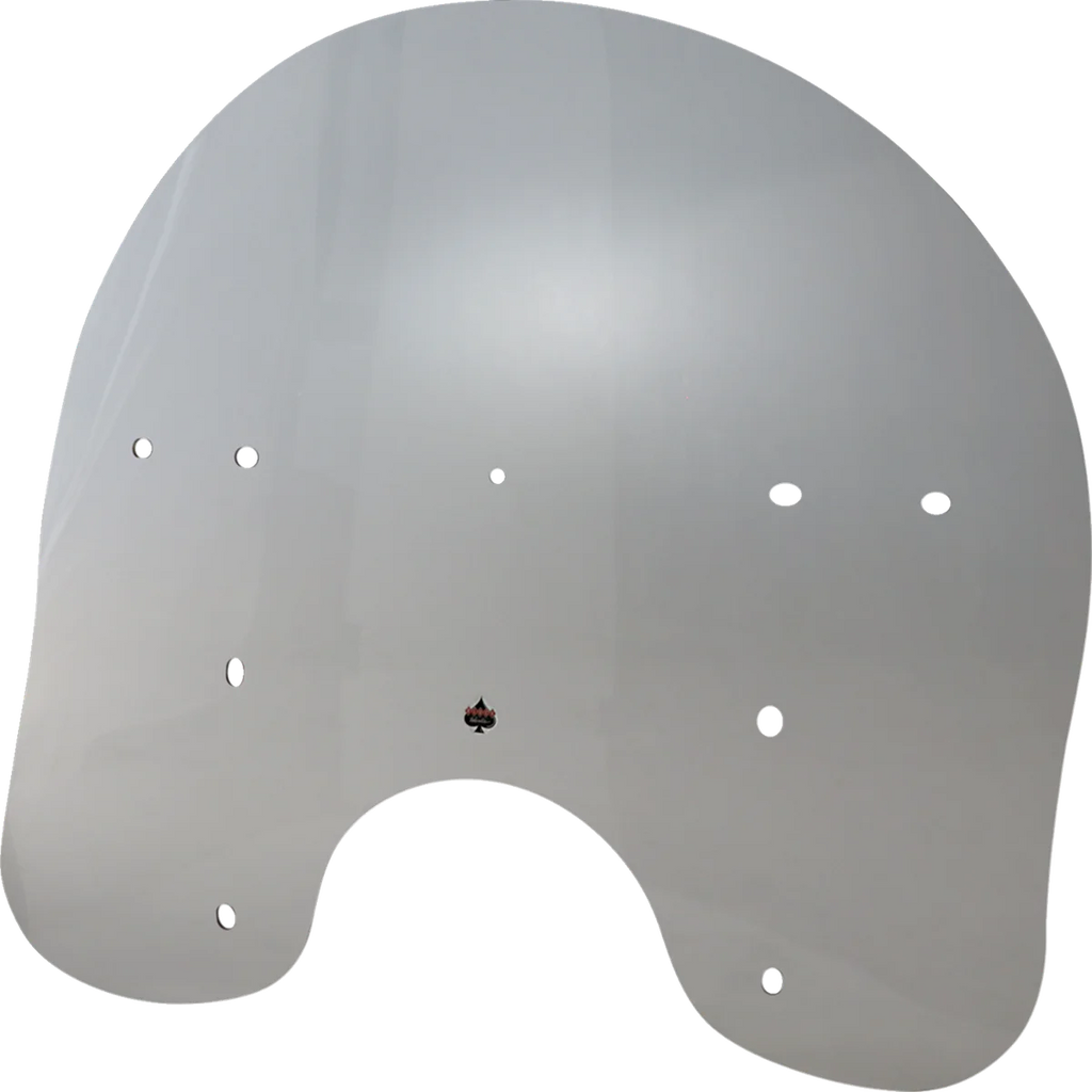 Klock Werks Flare™ Windshield - 17" - Clear - FLST KWW-02-0235 - Side View