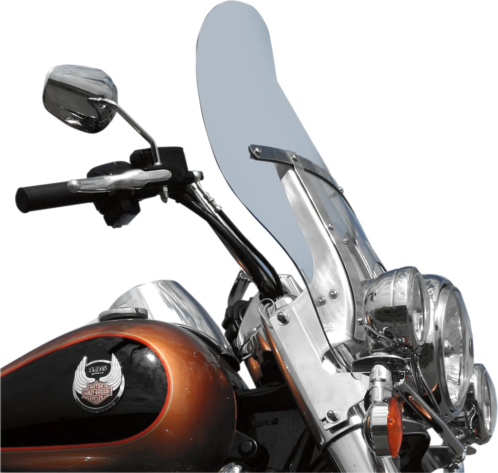 Klock Werks Flare™ Windshield - 19-3/8" - Clear - FLHR KWW-02-0217 - Main Product View