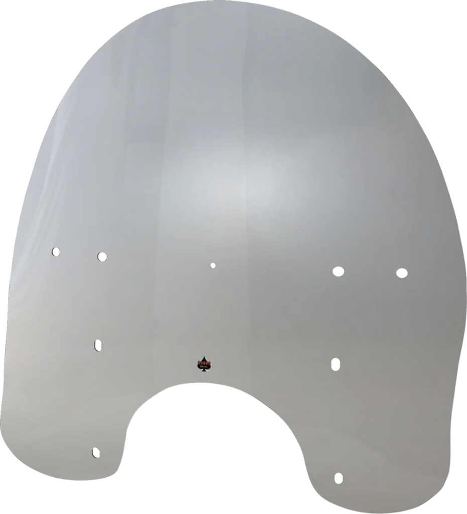Klock Werks Flare™ Windshield - 19-3/8" - Clear - FLHR KWW-02-0217 - Side View