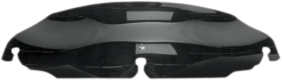 Klock Werks Flare™ Windshield - 3-1/2" - Black - '96-'13 FLHT KWW-01-0204 - Side View
