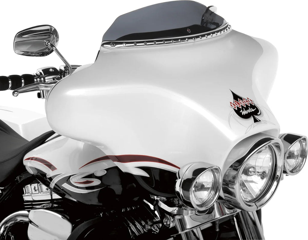 Klock Werks Flare™ Windshield - 3-1/2" - Dark Tinted - '96-'13 FLHT KWW-01-0203 - Main Product View