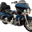 Load image into Gallery viewer, Klock Werks Flare™ Windshield - 4" - Dark Smoke - '14-'23 FLH KWW-01-0405 - Back View