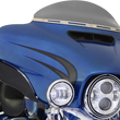 Load image into Gallery viewer, Klock Werks Flare™ Windshield - 5" - Dark Smoke - '14-'23 FLH KWW-01-0389 - Back View