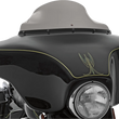 Load image into Gallery viewer, Klock Werks Flare™ Windshield - 6-1/2" - Black - '86-'95 FLHT KWW-01-0196 - Main Product View
