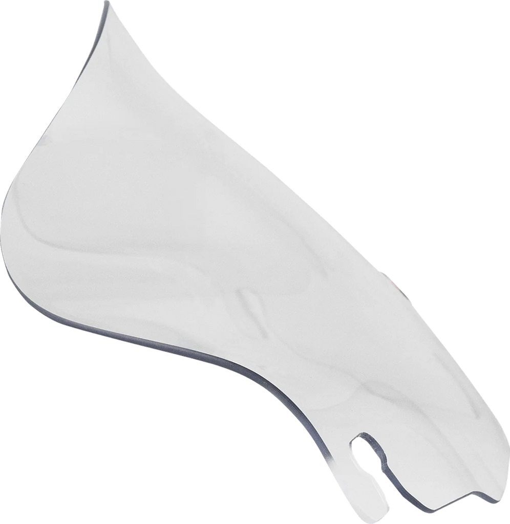 Klock Werks Flare™ Windshield - 6-1/2" - Clear - FLH KWW-01-0701 - Side View