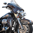 Load image into Gallery viewer, Klock Werks Flare™ Windshield - 6-1/2" - Clear - FLH KWW-01-0701 - Additional View 5