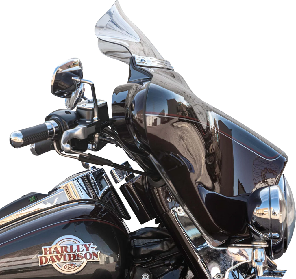 Klock Werks Flare™ Windshield - 6-1/2" - Clear - FLH KWW-01-0701 - Additional View 8