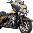 Load image into Gallery viewer, Klock Werks Flare™ Windshield - 6-1/2" - Clear - FLH KWW-01-0702 - Installation View