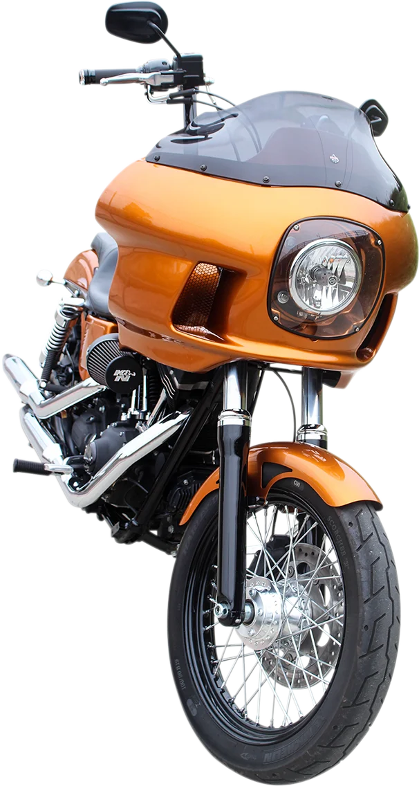 Klock Werks Flare™ Windshield - 6-1/2" - Clear - FLH KWW-01-0702 - Additional View 5