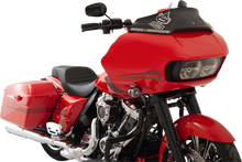 Load image into Gallery viewer, Klock Werks Flare™ Windshield - 6" - Black - FLTR KWW-01-0403 - Installation View