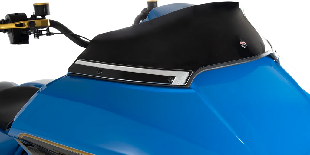 Klock Werks Flare™ Windshield - 6" - Black - FLTR KWW-01-0403 - Additional View 6