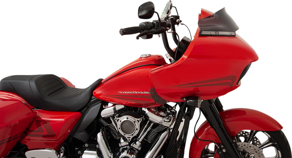 Klock Werks Flare™ Windshield - 6" - Dark Smoke - FLTR KWW-01-0402 - Main Product View