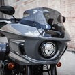 Load image into Gallery viewer, Klock Werks Flare™ Windshield - 6" - Dark Smoke - FXLRST KWW-02-0607-DS - Main Product View