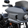 Load image into Gallery viewer, Klock Werks Flare™ Windshield - 6" - Dark Smoke - FXLRST KWW-02-0607-DS - Installation View