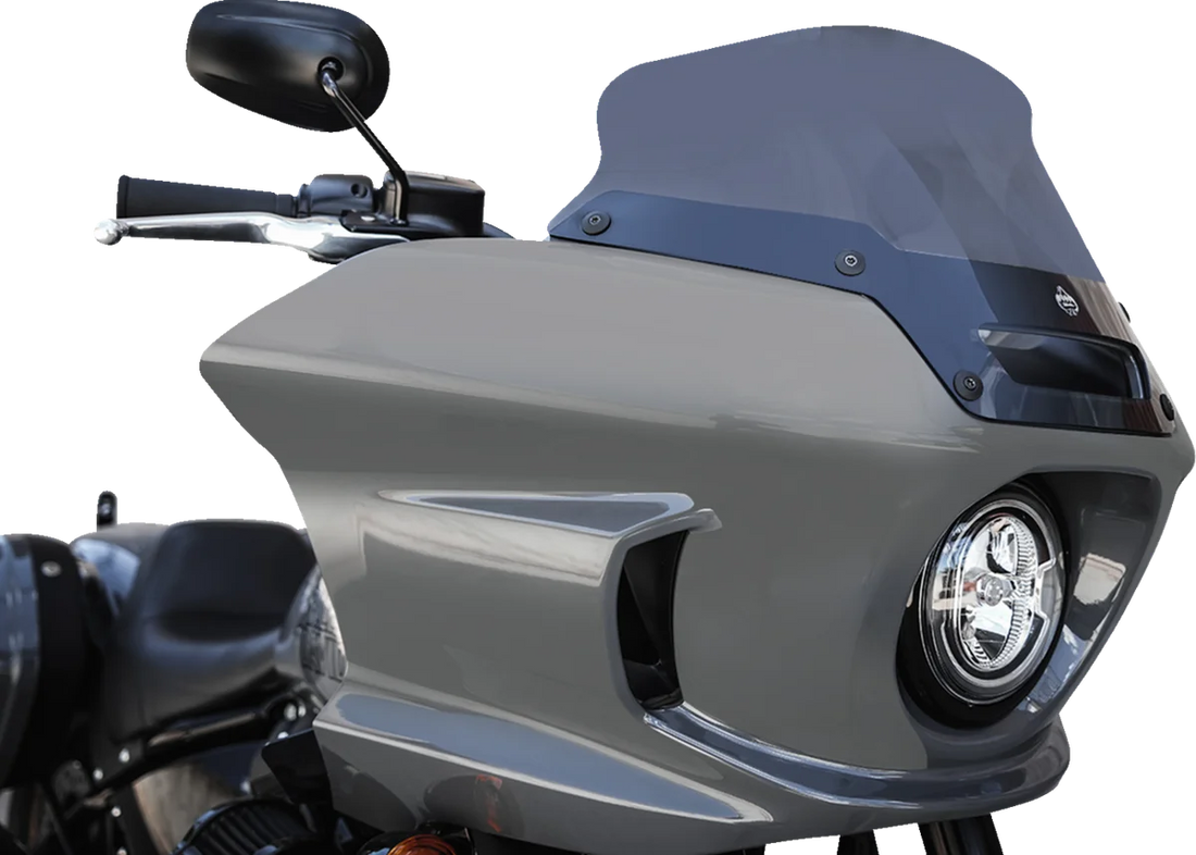 Klock Werks Flare™ Windshield - 6" - Dark Smoke - FXLRST KWW-02-0607-DS - Additional View 5