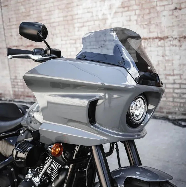 Klock Werks Flare™ Windshield - 6" - Dark Smoke - FXLRST KWW-02-0607-DS - Additional View 7