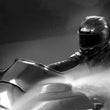 Load image into Gallery viewer, Klock Werks Flare™ Windshield - 8-1/2" - Black - '96-'13 FLT KWW-01-0211 - Back View