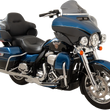 Load image into Gallery viewer, Klock Werks Flare™ Windshield - 8-1/2" - Dark - Smoke - '14-'22 FLHT KWW-01-0210-2014 - Back View