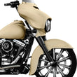 Load image into Gallery viewer, Klock Werks Flare™ Windshield - 8-1/2" - Dark - Smoke - '14-'22 FLHT KWW-01-0210-2014 - Installation View