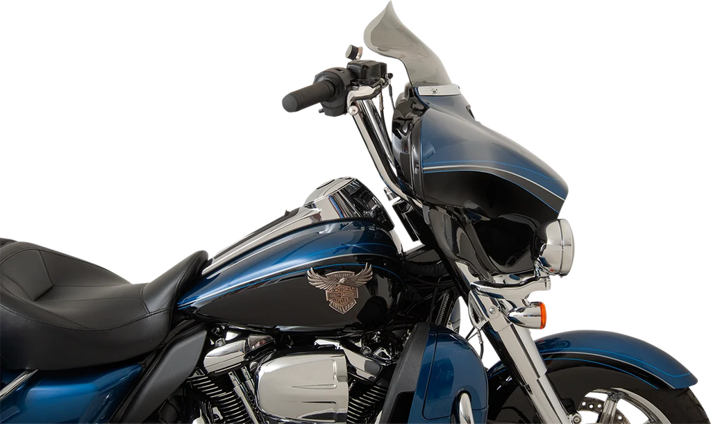 Klock Werks Flare™ Windshield - 8-1/2" - Tinted - '14-'23 FLHT KWW-01-0209-2014 - Back View