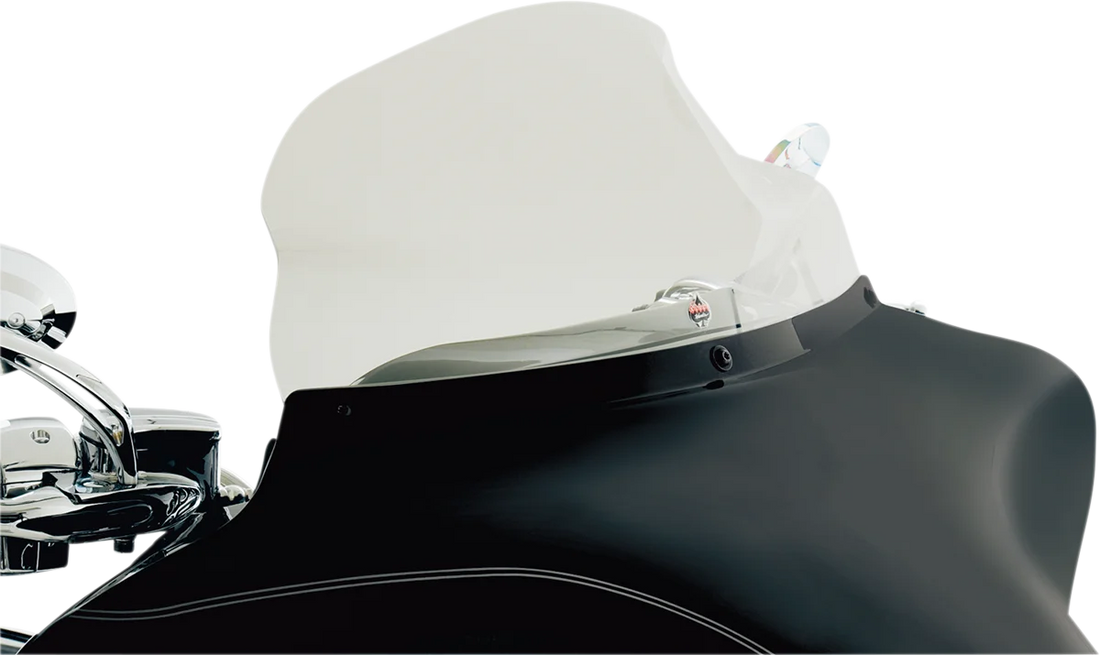 Klock Werks Flare™ Windshield - 8-1/2" - Tinted - '96-'13 FLT KWW-01-0209 - Installation View