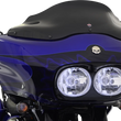 Load image into Gallery viewer, Klock Werks Flare™ Windshield - 8" - Black - '98-'13 FLTR KWW-01-0190 - Back View