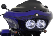 Load image into Gallery viewer, Klock Werks Flare™ Windshield - 8" - Black - '98-'13 FLTR KWW-01-0190 - Back View