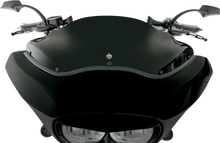 Load image into Gallery viewer, Klock Werks Flare™ Windshield - 8" - Black - '98-'13 FLTR KWW-01-0190 - Installation View