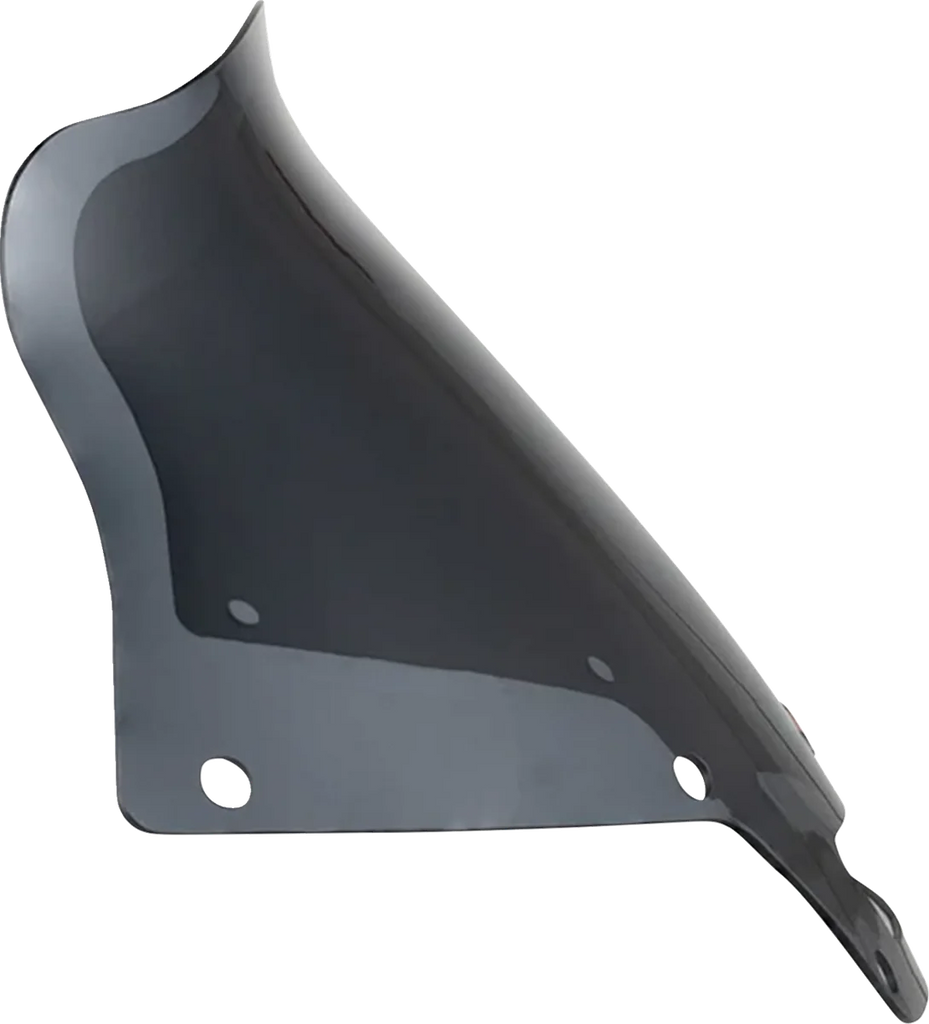 Klock Werks Flare™ Windshield - 8" - Dark Smoke - FXLRST KWW-02-0621 - Back View