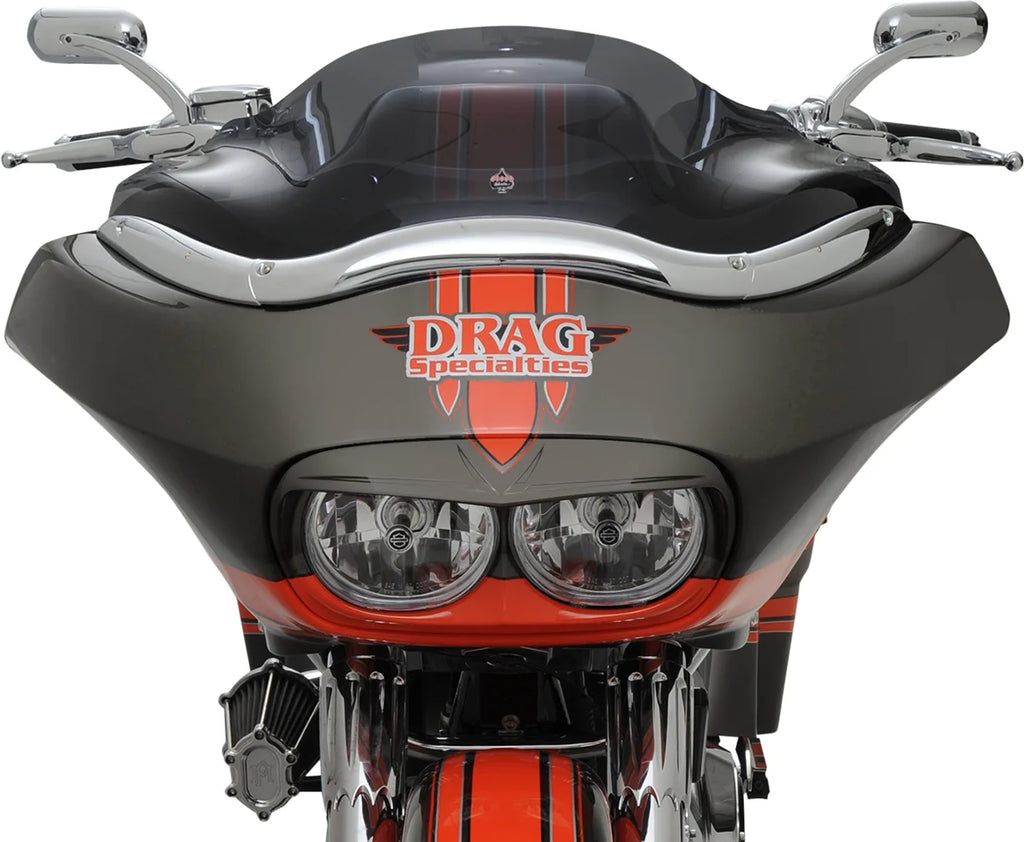 Klock Werks Flare™ Windshield - 8" - Smoke - '98-'13 FLTR KWW-01-0189 - Installation View