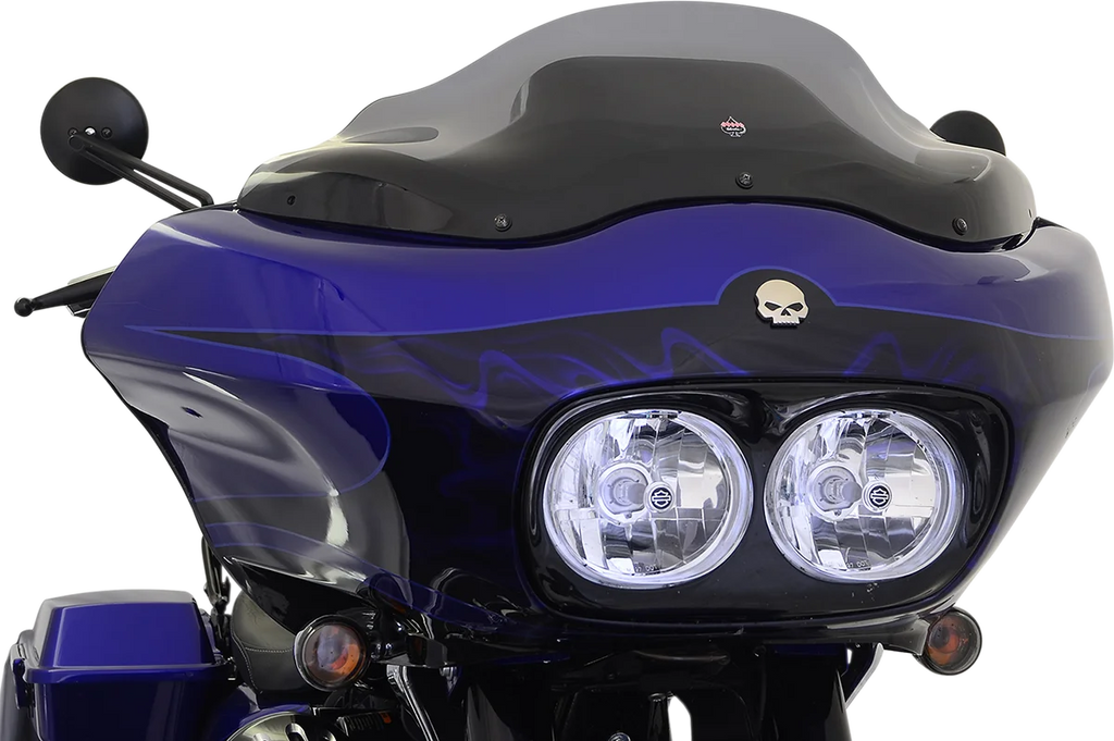 Klock Werks Flare™ Windshield - 8" - Smoke - '98-'13 FLTR KWW-01-0189 - Additional View 5