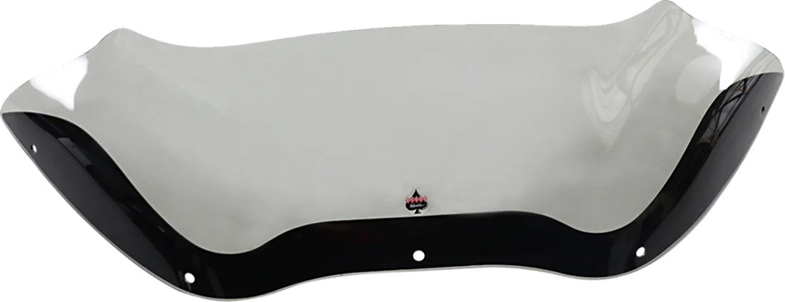 Klock Werks Flare™ Windshield - 8" - Tinted - '98-'13 FLTR KWW-01-0194 - Side View