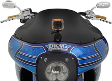 Load image into Gallery viewer, Klock Werks Flare™ Windshield - 9" - Black - FXRP KWW-02-0501 - Back View