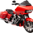Load image into Gallery viewer, Klock Werks Flare™ Windshield - 9" - Dark Smoke - FLTR KWW-01-0326 - Back View