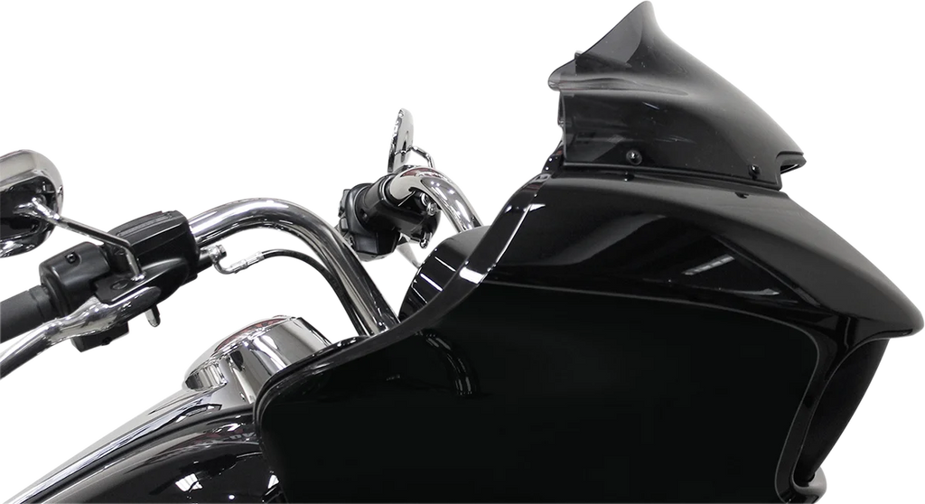 Klock Werks Flare™ Windshield - 9" - Dark Smoke - FLTR KWW-01-0326 - Installation View