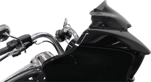 Load image into Gallery viewer, Klock Werks Flare™ Windshield - 9" - Dark Smoke - FLTR KWW-01-0326 - Installation View
