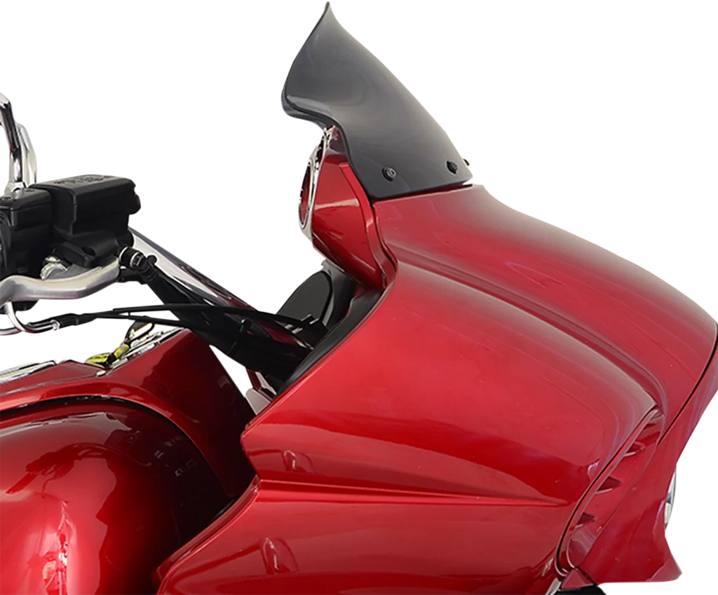 Klock Werks Flare™ Windshield - 9" - Dark Smoke - Vaquero KWW-06-0024 - Main Product View