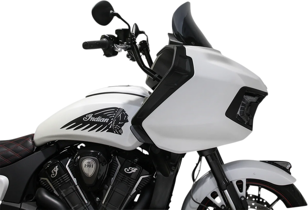 Klock Werks Flare™ Windshield - Dark Smoke - 11" - Challenger KWW-04-0584-DS - Main Product View