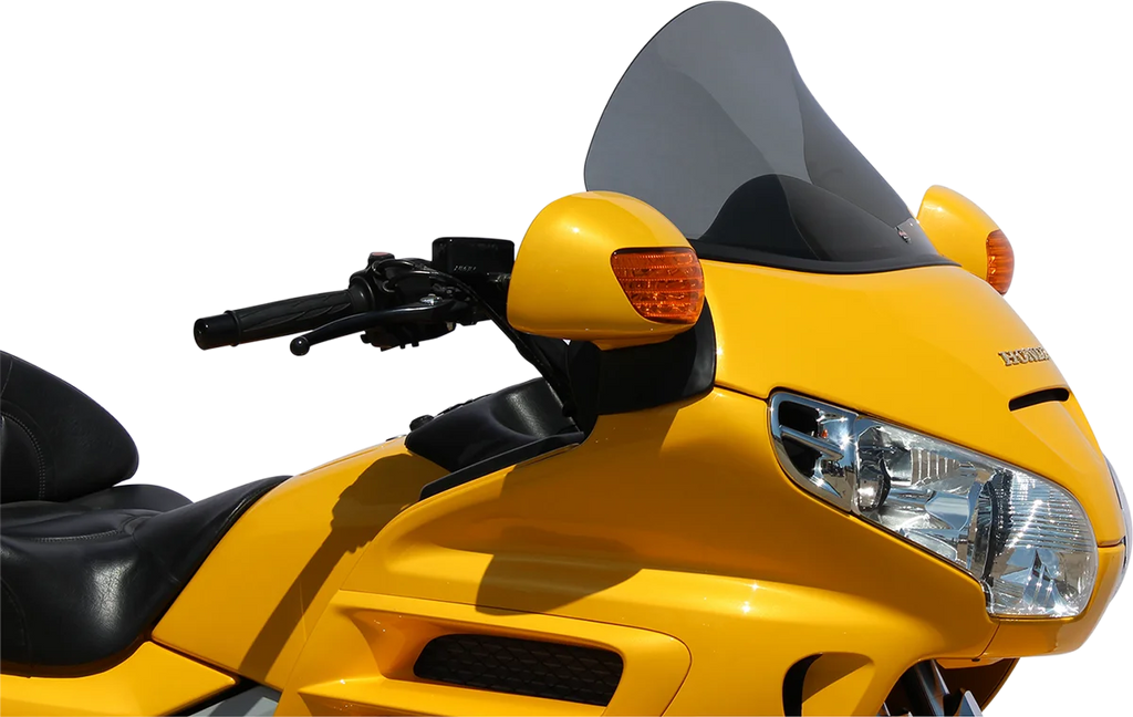 Klock Werks Flare™ Windshield - Dark Smoke - GL1800 KWW-06-0251 - Side View