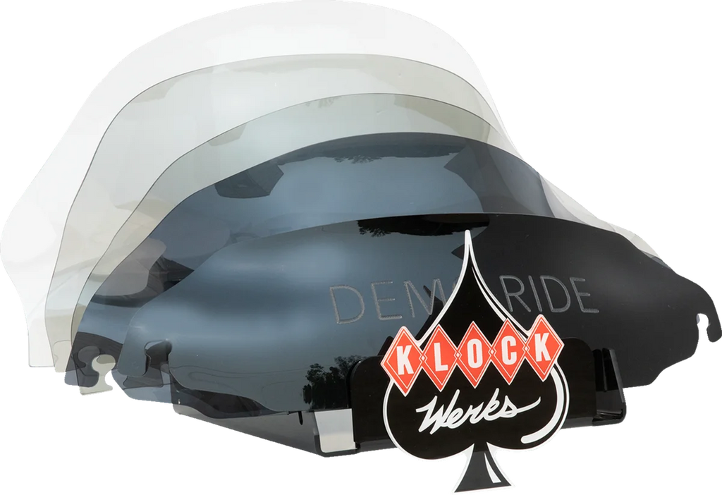 Klock Werks Flare Windshield Display with Flyer - FLR KWW-01-561 - Main Product View