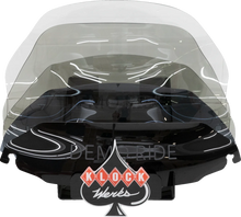 Load image into Gallery viewer, Klock Werks Flare Windshield Display with Flyer - FLR KWW-01-561 - Side View