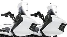 Load image into Gallery viewer, Klock Werks Flare™ Windshield - Tinted - 11" - Challenger KWW-04-0584-T - Side View