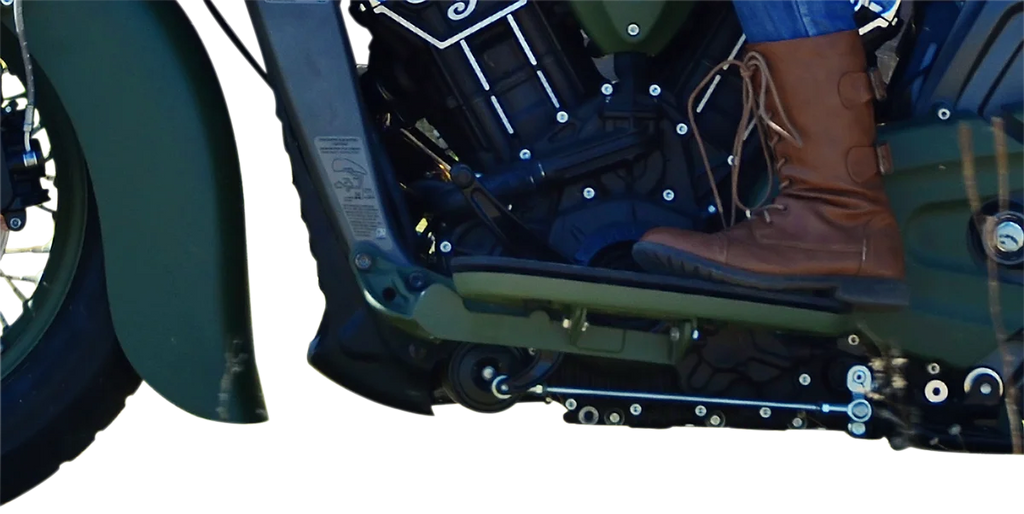 Klock Werks Floorboard Mounting Kit - Indian KWS-04-0050 - Back View