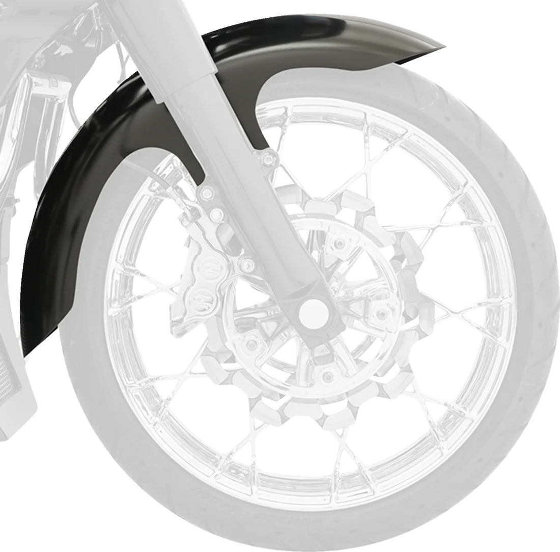 Klock Werks Front Fender - Henry Fit - 16"-19" KWF-01-0308 - Back View